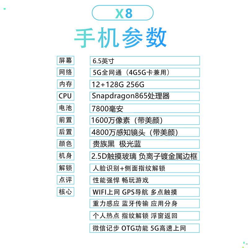 西域x8参数？