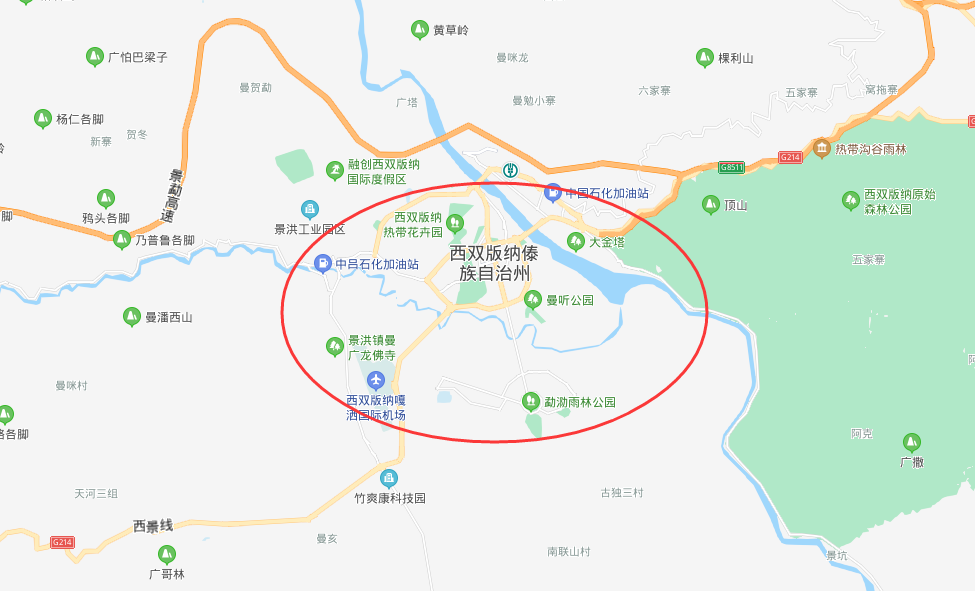 西双版纳属于云南哪个地区？