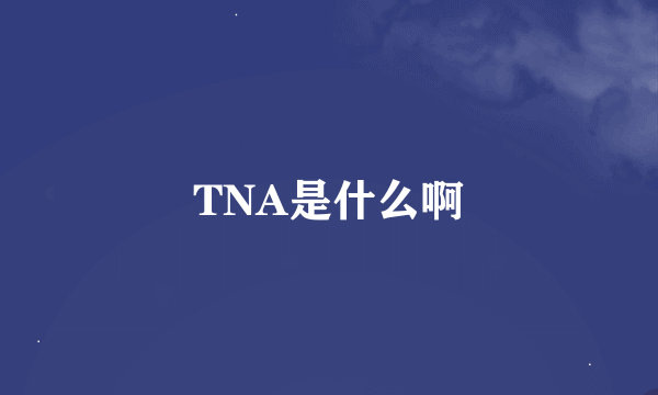 TNA是什么啊