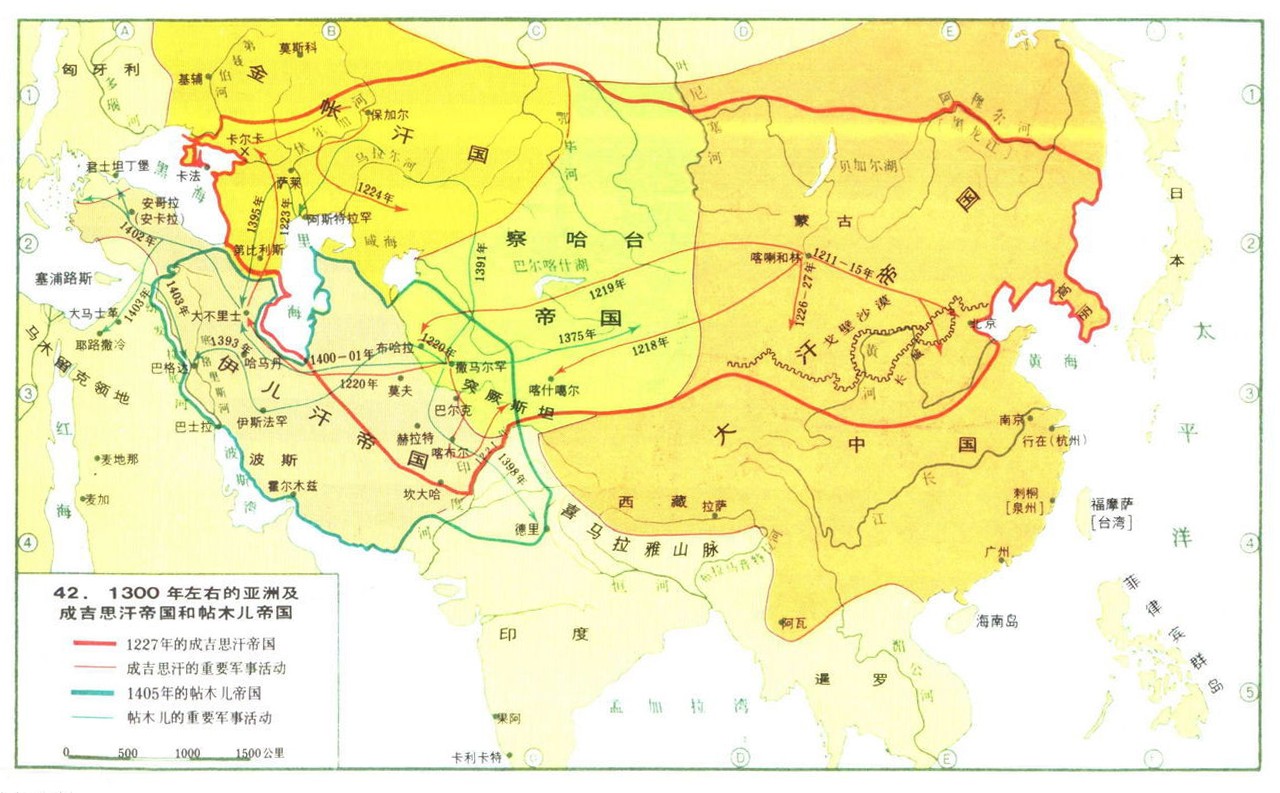 金帐汗国被莫斯科公国推翻后蒙古人哪去了