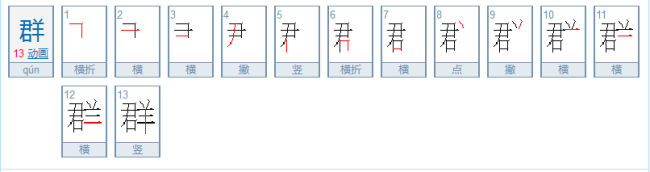 这个“羣”和这个“群”有什么区别么？