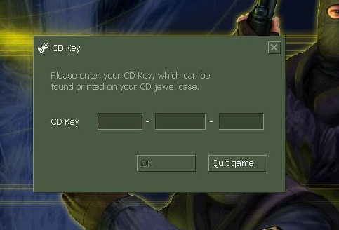 CS1.6的CDKEY是指什么？