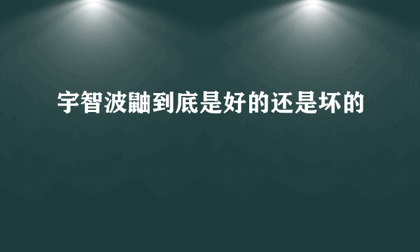 宇智波鼬到底是好的还是坏的