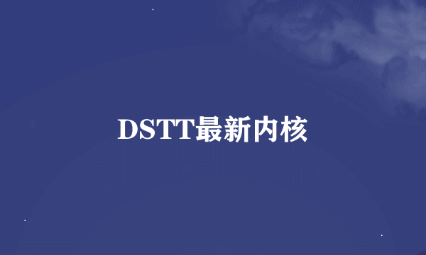 DSTT最新内核