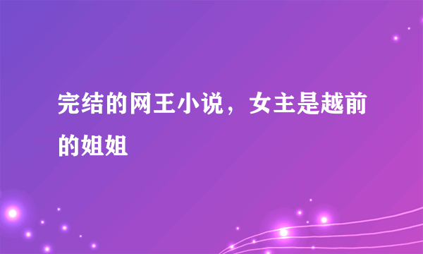 完结的网王小说，女主是越前的姐姐