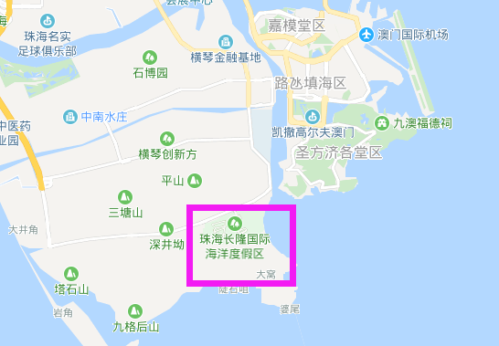 广东、珠海市的海底世界在什么地方？