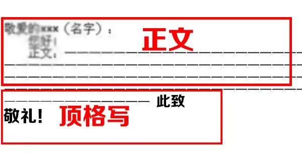 此致敬礼的正确格式图