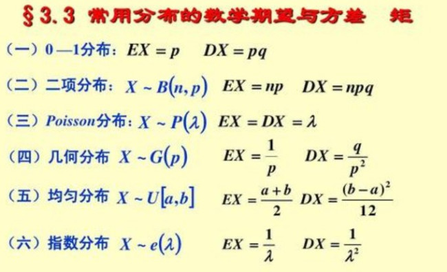 方差的公式是什么？