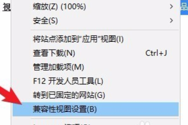 w10兼容性视图设置在哪