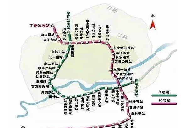 沈阳地铁9号线站名一览表