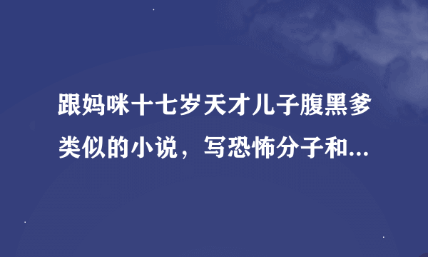 跟妈咪十七岁天才儿子腹黑爹类似的小说，写恐怖分子和儿子是个计算机天才的小说，求现代