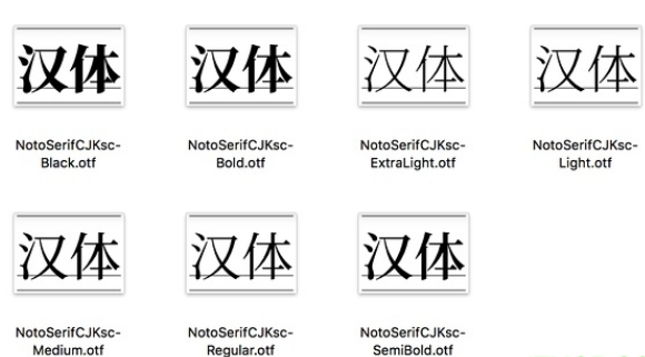 免费字体有哪些