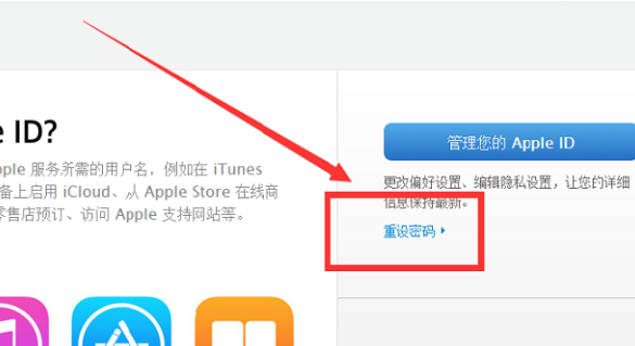 appleid.applecom/zh_cn重设密码怎么做？