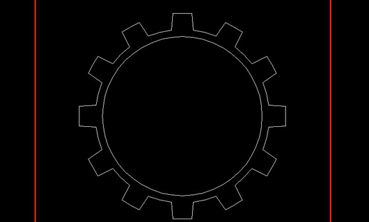 CAD画平面齿轮怎么画的详细操作步骤