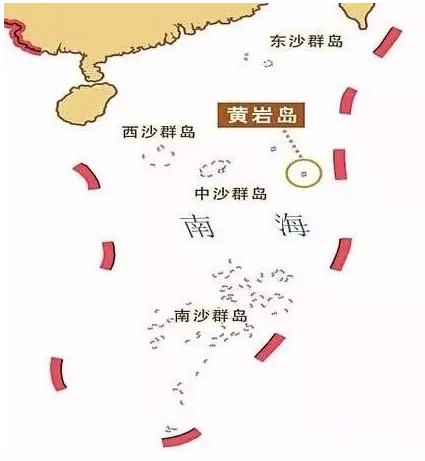 黄岩岛上有多大？上面有什么人工建筑？