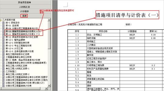 工程措施项目费怎么算