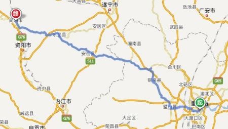 319国道线路图