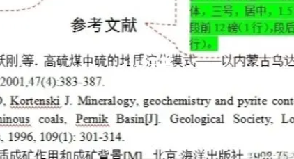 论文文献引用格式示范