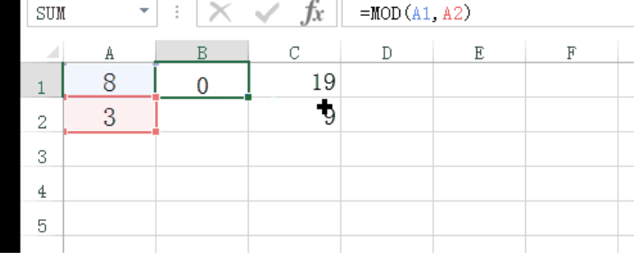 Excel中MOD函数判断奇偶数原理？