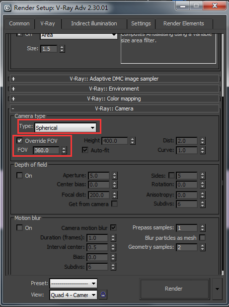 3dmax如何渲染全景图，效果图设计制作培训