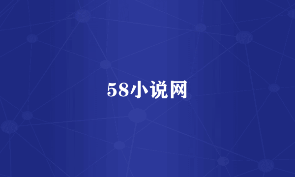 58小说网