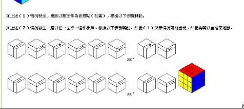 三阶魔方怎么还原第三层，要公式还有这个公式的作用(就是照着这个公式拧完后哪个方向色块会动)。详细一