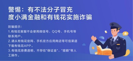 百度有钱花金融服务有限公司是你们旗下的吗？