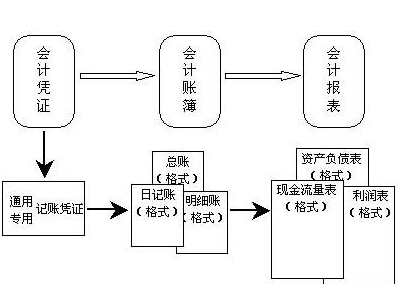 新手会计整个做账的流程是什么，具体一点啊