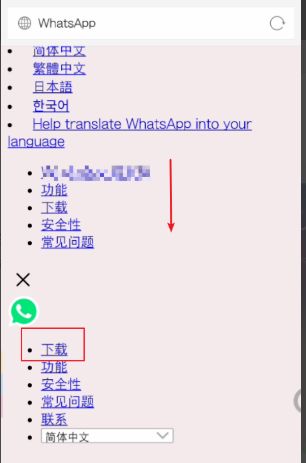 华为手机如何下载WhatsAPP？