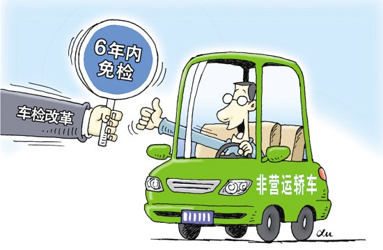 汽车年检新规2020年新规定后今年5月年捡的车9年车明年可不年检吗？