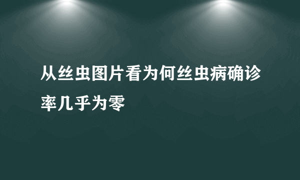 从丝虫图片看为何丝虫病确诊率几乎为零