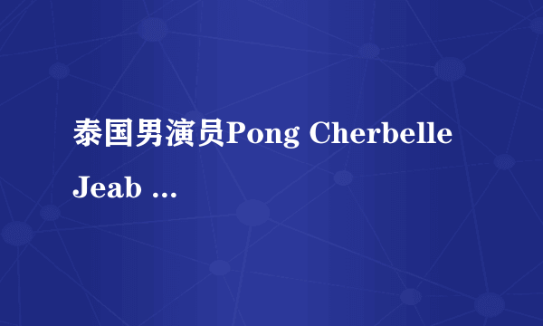 泰国男演员Pong Cherbelle Jeab Aerin 的电视剧有哪些