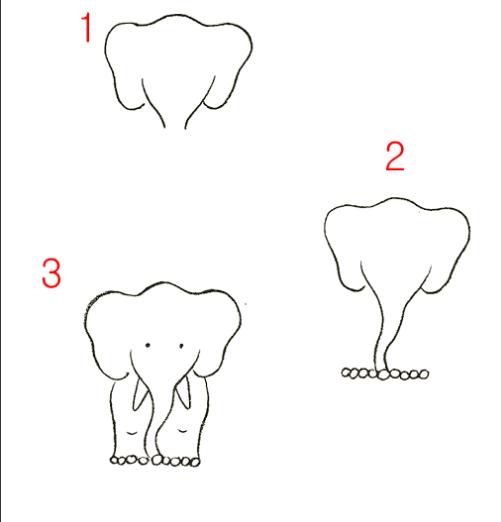 大象怎么画